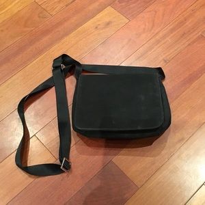 Aldo Black Suede Crossbody